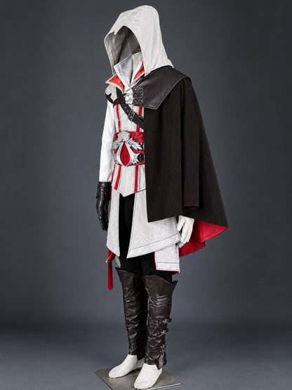 Realhiddenblade Ezio Assassin Cosplay Costume | 17-Piece Custom Set