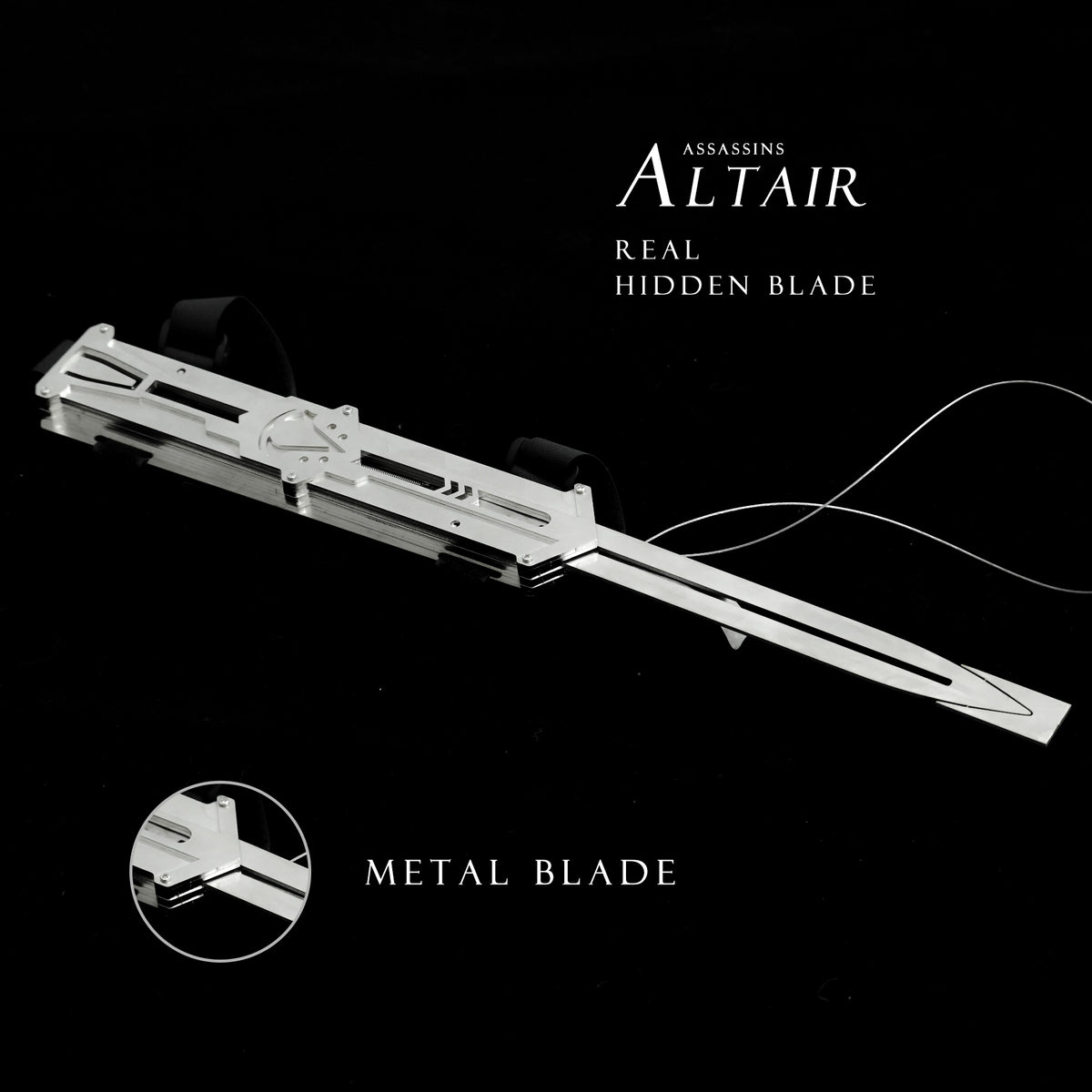Realhiddenblade Altaïr Hidden Blade - Metal Cosplay Replica - cosplay prop