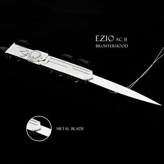Realhiddenblade Ezio Hidden Blade - Metal Cosplay Replica - cosplay prop