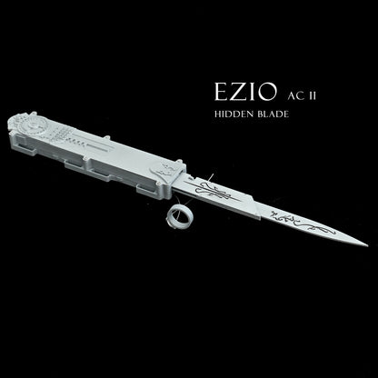 Realhiddenblade Ezio Hidden Blade - AC Brotherhood 3D Printed Prop - cosplay prop