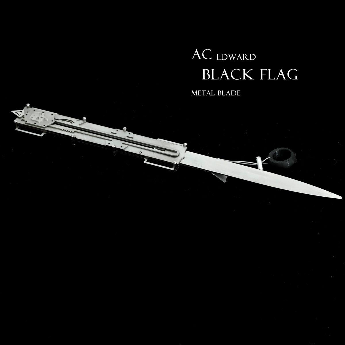 Realhiddenblade Black Flag Hidden Blade - Metal Cosplay Replica - cosplay prop