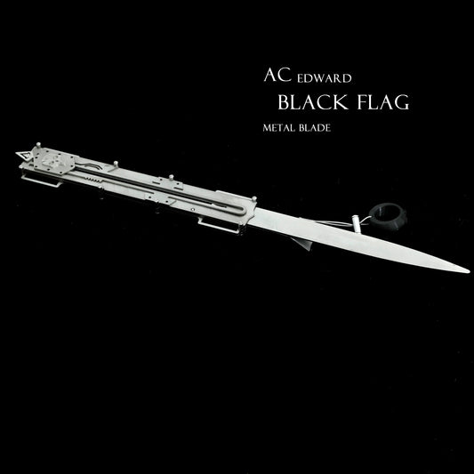 Realhiddenblade Black Flag Hidden Blade - Metal Cosplay Replica - cosplay prop