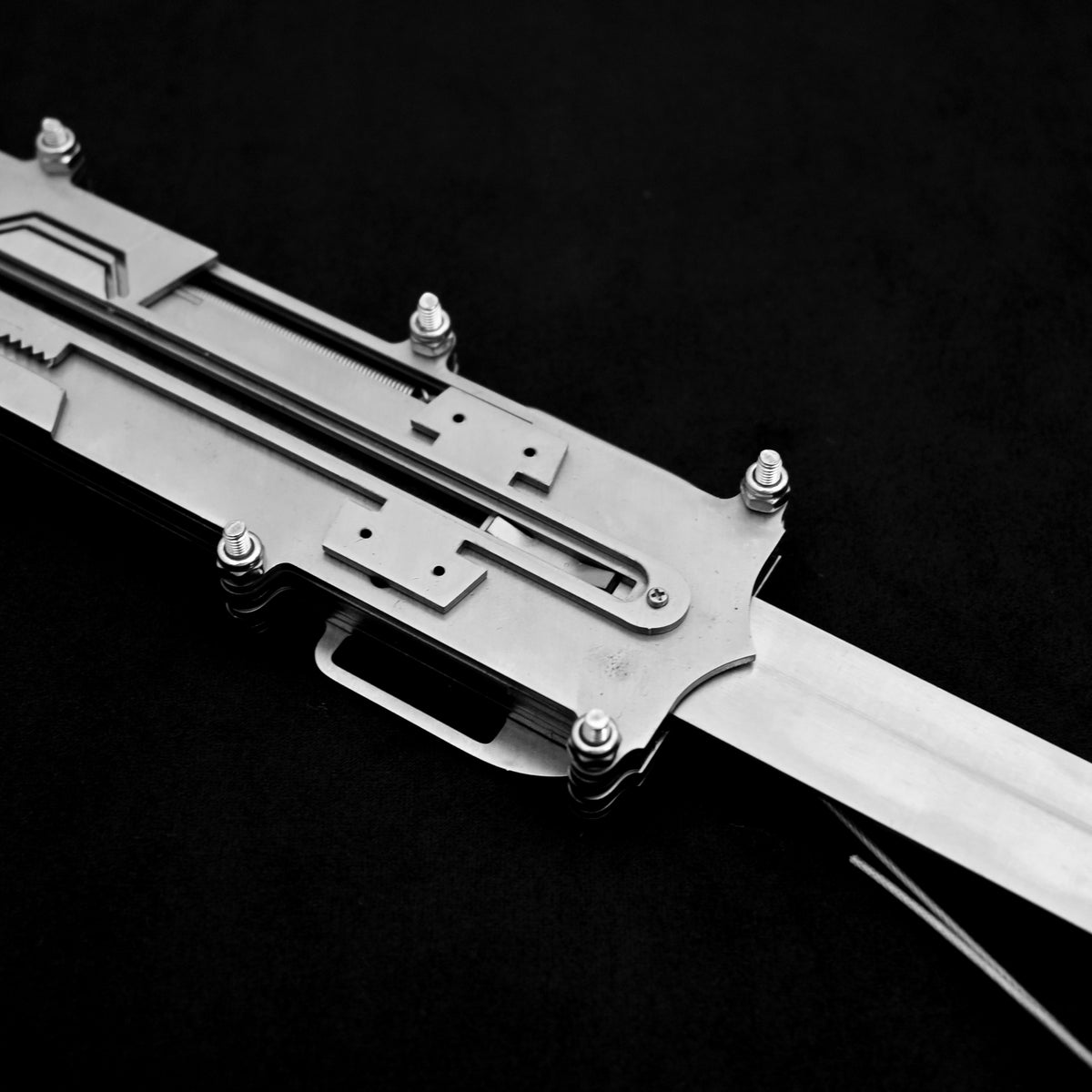 Realhiddenblade Black Flag Hidden Blade - Metal Cosplay Replica