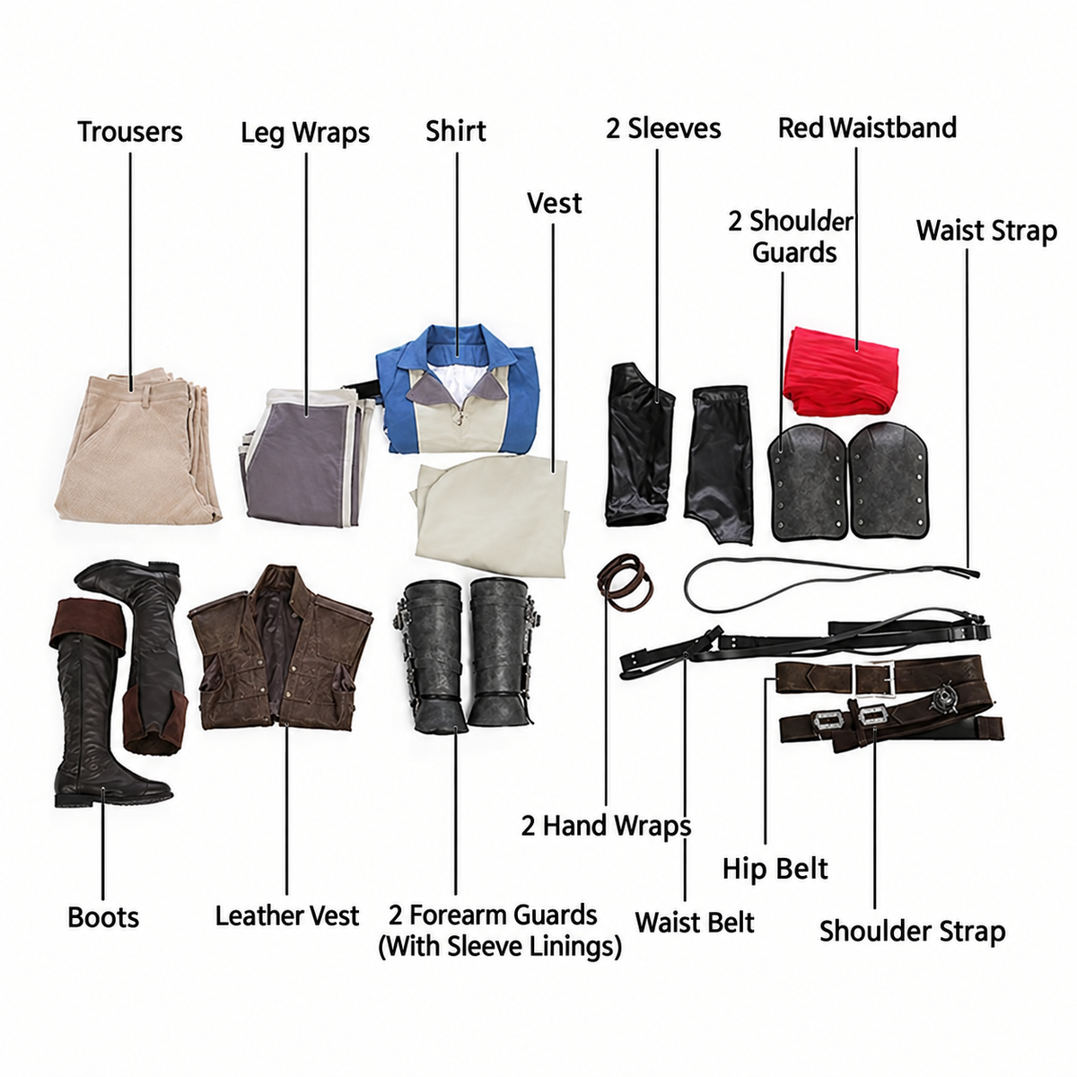 Realhiddenblade Black Flag Assassin Cosplay Costume | Full Costume Set