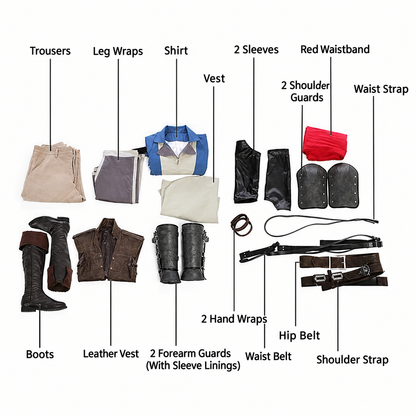 Realhiddenblade Black Flag Assassin Cosplay Costume | Full Costume Set